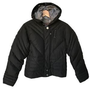 Jansport Down Blend Short Puffer Coat with I-Pod Extensions size M